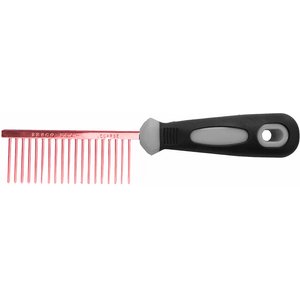 Resco Professional Dog & Cat Comb, Candy Red, Coarse