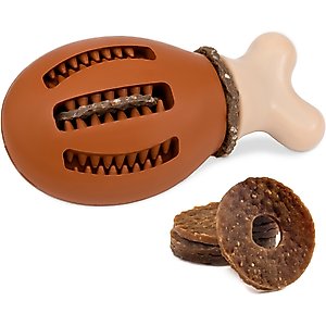 PetSafe Busy Buddy Chompin' Chicken Chew Dog Toy, Small/Medium 