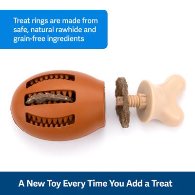 Show full view: PetSafe Busy Buddy Chompin' Chicken Chew Dog Toy, Medium/Large  slide 4 of 9