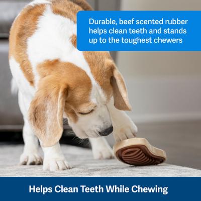 Show full view: PetSafe Busy Buddy Slab o’ Sirloin Chew Dog Toy, Small/Medium  slide 3 of 10