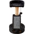 Two By Two The Camellia Sisal Cat Tree, Small, Black