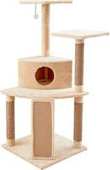 Two By Two The Poplar Playground Cat Tree, Large, Beige slide 2 of 9