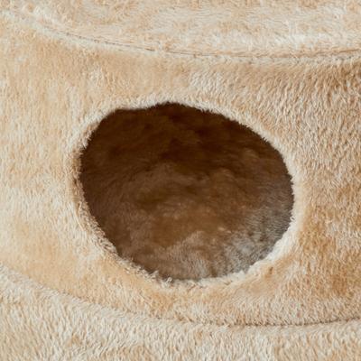 Show full view: Two By Two The Poplar Playground Cat Tree, Large, Beige slide 5 of 10