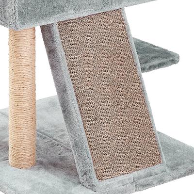 Show full view: Two By Two The Cortland Cat Tree, Medium, Grey slide 8 of 9