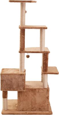 Show full view: Two By Two The Walnut Cat Tree, Large, Brown slide 4 of 11
