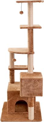 Show full view: Two By Two The Walnut Cat Tree, Large, Brown slide 7 of 11