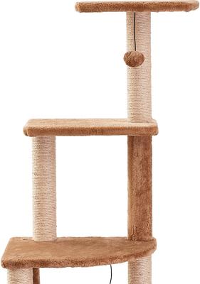 Show full view: Two By Two The Walnut Cat Tree, Large, Brown slide 9 of 11