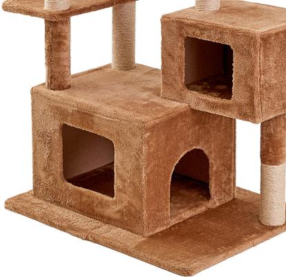 Show full view: Two By Two The Walnut Cat Tree, Large, Brown slide 10 of 11