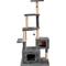 Show in main carousel: Two By Two The Walnut Cat Tree, Large, Dark Grey slide 1 of 9
