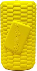 SodaPup Corn on the Cob Rubber Treat Dispenser Dog Toy, Medium