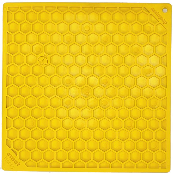 SodaPup Honeycomb Design Emat Enrichment Lick Mat Small