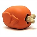 SodaPup TPE Turkey Treat Dispenser Dog Toy