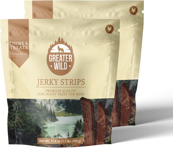 Greater Wild Chicken Recipe Jerky Sticks Dog Treats