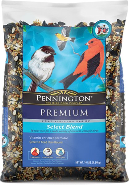Pennington Premium Select Blend Bird Food, 20-lb bag slide 1 of 9