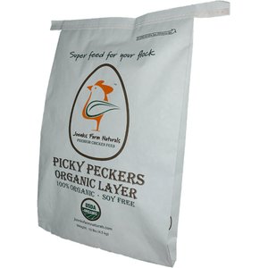 Joenks Farm Naturals Picky Peckers Organic 16% Protein Grain Chicken Feed, 10-lb bag