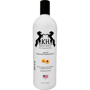 Knotty Horse Apricot Oil Brightening Horse Shampoo, 36-oz bottle