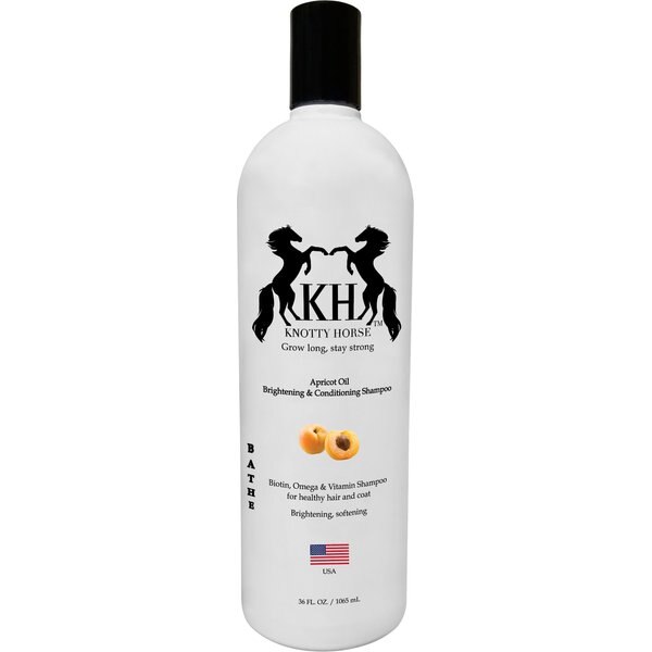 Knotty Horse Apricot Oil Brightening Horse Shampoo, 36-fl oz bottle