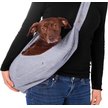 iPrimio Hands-Free Reversible Dog & Cat Sling Carrier, Gray, Small