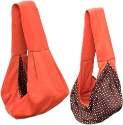 iPrimio Hands-Free Dog & Cat Sling Carrier, Small, Orange
