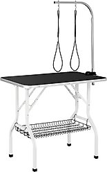 Yaheetech Folding Dog & Cat Grooming Table, Black slide 1 of 8