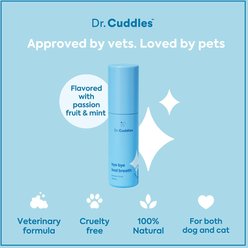Dr. Cuddles Bye Bye Bad Breath Dental Dog & Cat Spray, 100-mL bottle slide 2 of 6