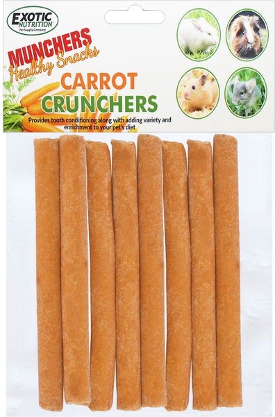 Exotic Nutrition Munchers Carrot Crunchers Small Animal Treat slide 1 of 6