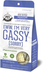 The Granville Island Pet Treatery 'Eww, I’m Very Gassy (Sorry) Nutra Supplement Dog Treats, 8.47-oz bag