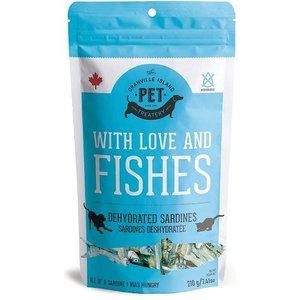The Granville Island Pet Treatery 'With Love & Fishes Dehydrated Sardine Dog & Cat Treats, 7.41-oz bag