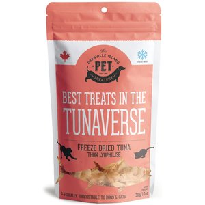 The Granville Island Pet Treatery 'Best Treats, in the Tunaverse Freeze-Dried Dog & Cat Treats, 1.1-oz bag