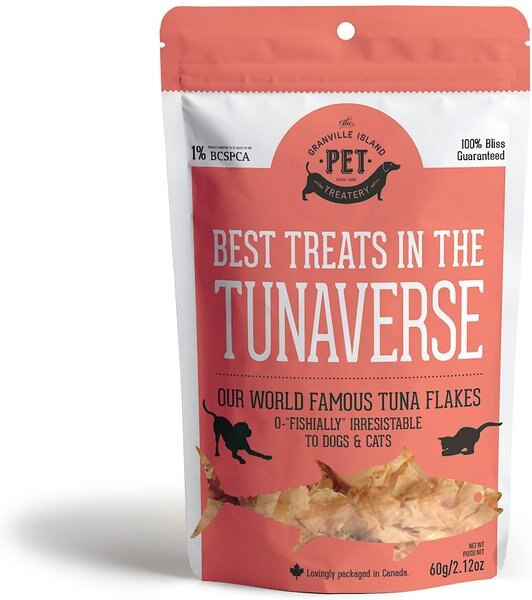 The Granville Island Pet Treatery 'Best Treats, in the Tunaverse Freeze-Dried Dog & Cat Treats, 2.12-oz bag slide 1 of 2