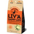 The Granville Island Pet Treatery Liv’A Happy Life Pets Agree Grain-Free Liver Flavored Dog Treats, 16-oz bag