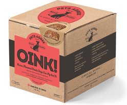 The Granville Island Pet Treatery Oink! Pets Agree Bacon Flavored Dog Treats, 32-oz bag, Large