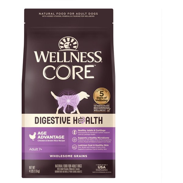 WELLNESS Complete Health Senior Deboned Chicken & Barley Recipe Dry Dog ...