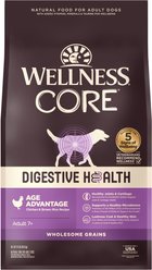 Wellness CORE Digestive Health Age Advantage Senior Chicken & Brown Rice Dry Dog Food, 24-lb bag