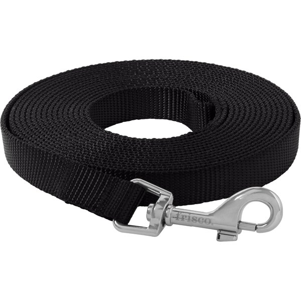 GUARDIAN GEAR Cotton Web Training Dog Lead, 15-ft, Black - Chewy.com