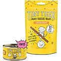 Tiny Tiger Meaty Tenders Sticks Cat Treats, Chicken Recipe + Pate Chicken Recipe Grain-Free Canned Food