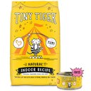 Tiny Tiger, Natural Indoor Recipe Chicken Flavor Dry Cat Food + Pate Chicken Recipe Grain-Free Canned Food