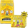 Tiny Tiger, Natural Indoor Recipe Chicken Flavor Dry Cat Food + Chunks in Gravy Beef & Poultry Recipes Variety Pack Grain-Free Canned Food