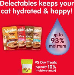 Hartz Delectables Non-Seafood Stew Variety Pack Lickable Cat Treats, 1.4-oz pouch, 12 count slide 2 of 9
