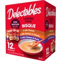 Hartz Delectables Non-Seafood Bisque Variety Pack Lickable Cat Treats, 1.4-oz pouch, 12 count