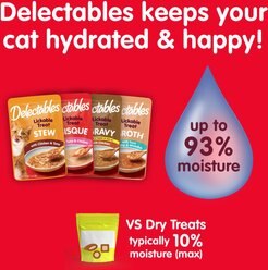 Hartz Delectables Non-Seafood Bisque Variety Pack Lickable Cat Treats, 1.4-oz pouch, 12 count slide 2 of 8