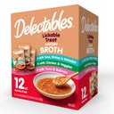 Hartz Delectables Savory Broth Variety Pack Lickable Cat Treats, 1.4-oz pouch, 12 count
