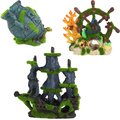 Penn-Plax Nautical Aqua-Flora, 3 count