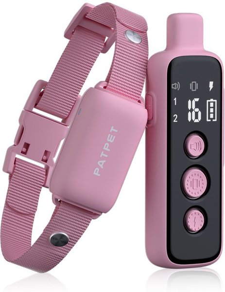 PATPET P650 300M Remote Training Dog Collar, Small, Pink, 1 count slide 1 of 7