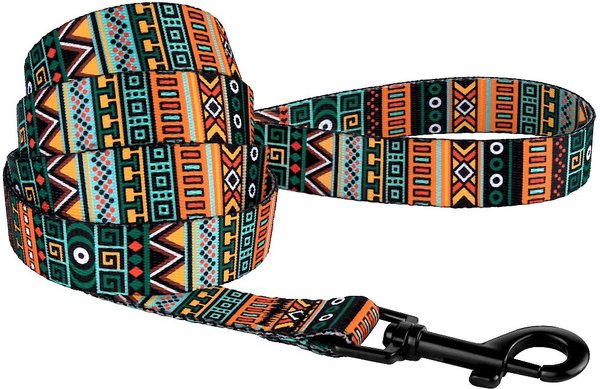CollarDirect Tribal Pattern Aztec Design Nylon Dog Leash, Multicolor 1, Large slide 1 of 4