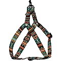 CollarDirect Tribal Pattern Aztec Design Adjustable Nylon Step-in Dog Harness, Multicolor 1, Small