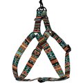 CollarDirect Tribal Pattern Aztec Design Adjustable Nylon Step-in Dog Harness, Multicolor 1, Medium