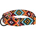 CollarDirect Tribal Pattern Ethnic Design Nylon Martingale Dog Collar, Multicolor 3, Large