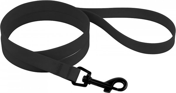 CollarDirect Waterproof PVC Coated Dog Leash, Black, Large slide 1 of 5