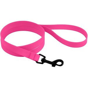 CollarDirect Waterproof PVC Coated Dog Leash, Pink, Small